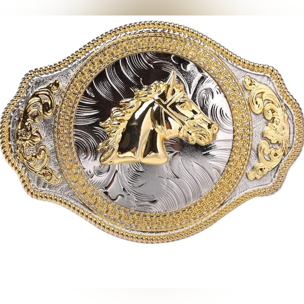 Horse belt buckle